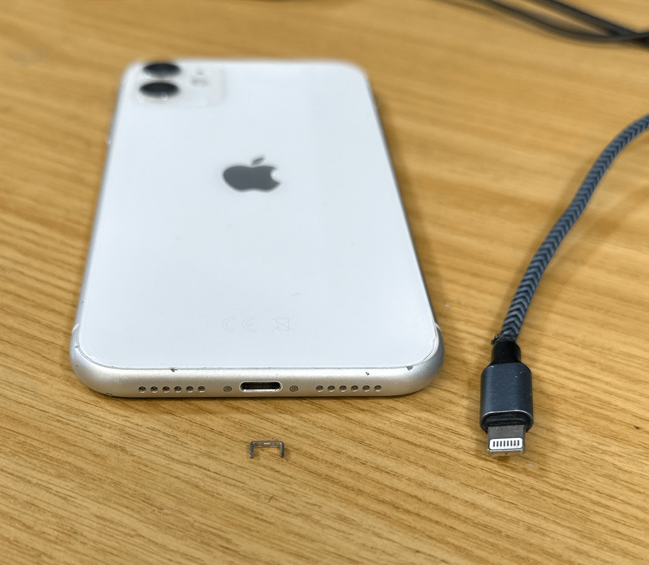 iphone charging port